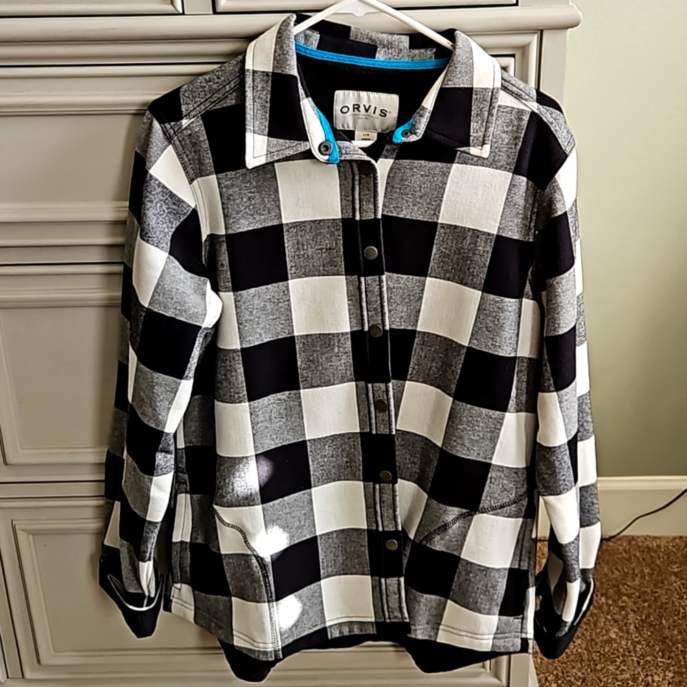 Orvis Black White Jacket